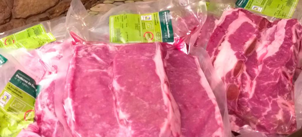 Ecological meat from Pastures de Castelltallat